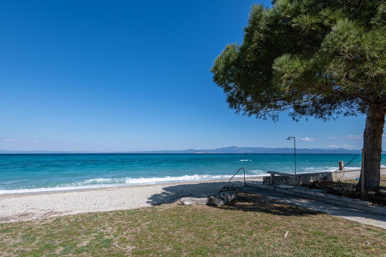 #Flh - Amalthia & Αthena Beachfront Houses In Pefkohori Pefkochori Exterior foto